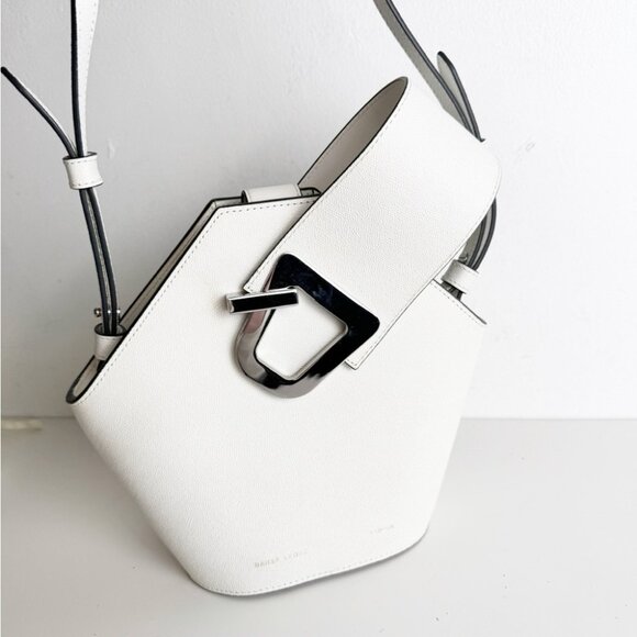 Danse Lente Mini Johnny Bucket Bag - Bianco - Picture 14 of 15
